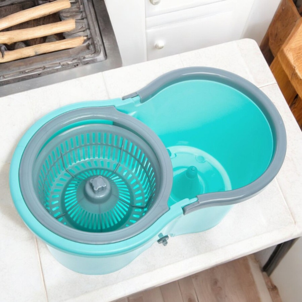 Швабра с отжимом и ведром для мытья пола, комплект 2 в 1 "Центрифуга" You'll love